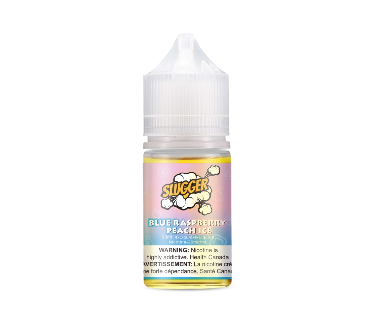 BLUE RASPBERRY PEACH ICE – SLUGGER 30ML BLUE RASPBERRY PEACH ICE – SLUGGER 30ML
