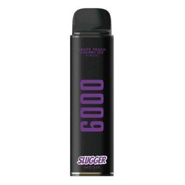 Slugger-Black-Disposable-Vape-Grape-Peach-Cherry-Ice-40mg-6000-Puffs.jpg
