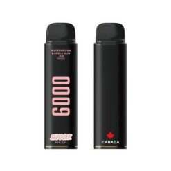 Slugger Black Disposable Vape – Watermelon Bubble Gum Ice 50mg (6000 Puffs)