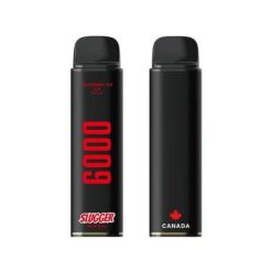 Slugger Black Disposable Vape – Watermelon Ice 50mg (6000 Puffs)