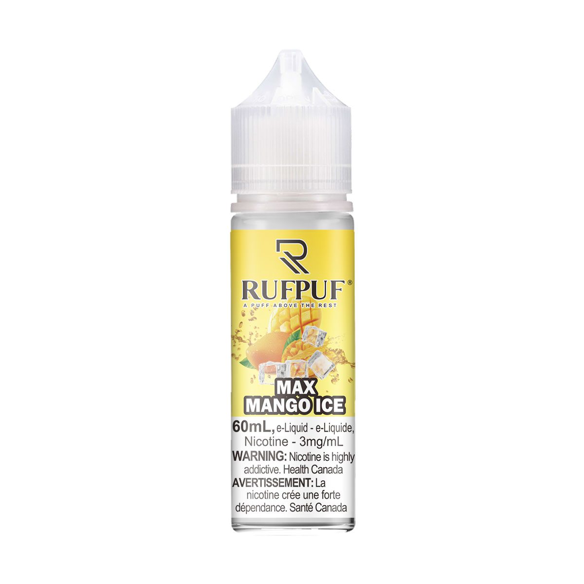 RUFPUF (Regular Series)— Max Mango Ice—(3/6)mg RUFPUF (Regular Series)— Max Mango Ice—(3/6)mg