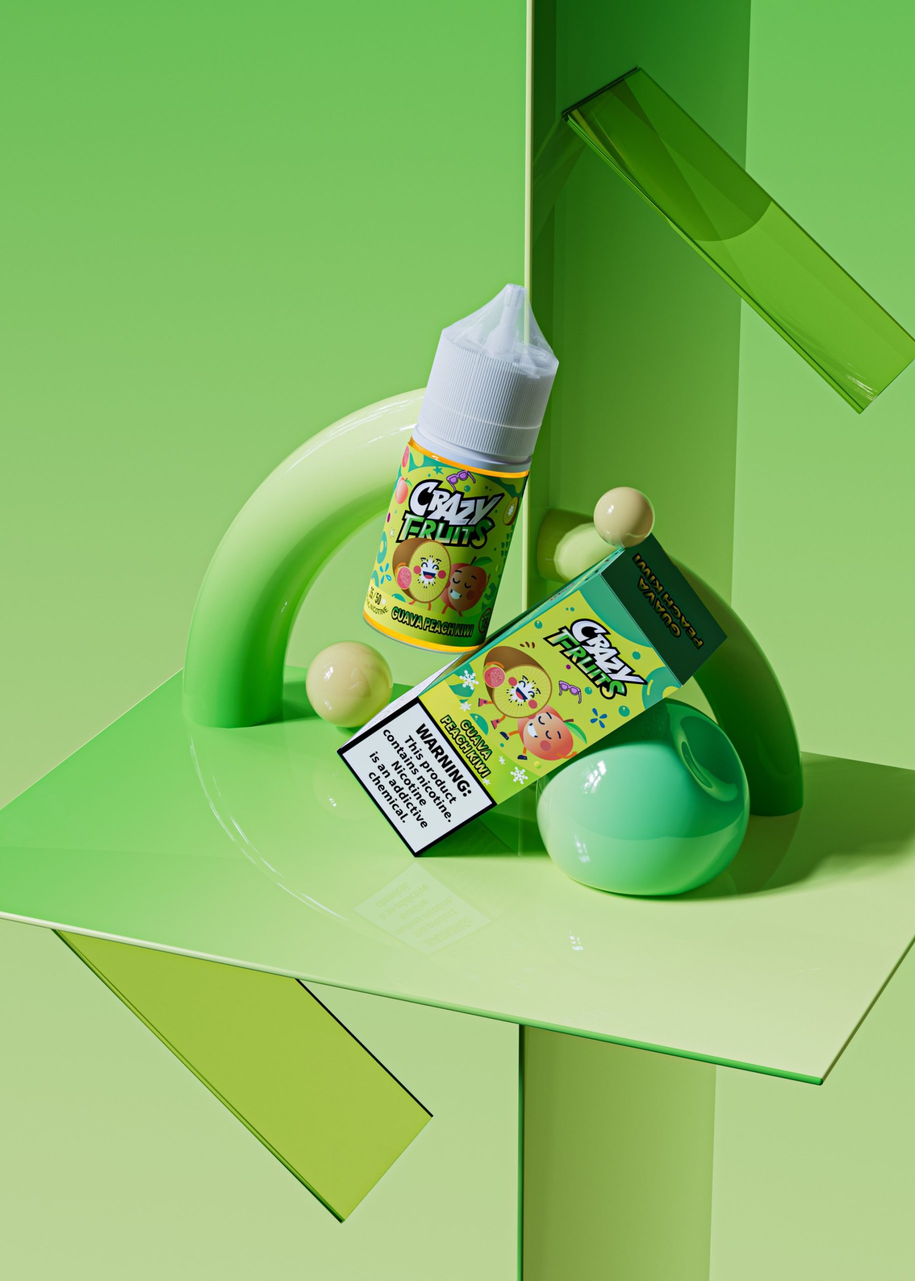 Tokyo Crazy Fruits- Guava Peach Kiwi 30ml (35/50mg) Tokyo Crazy Fruits- Guava Peach Kiwi 30ml (35/50mg)