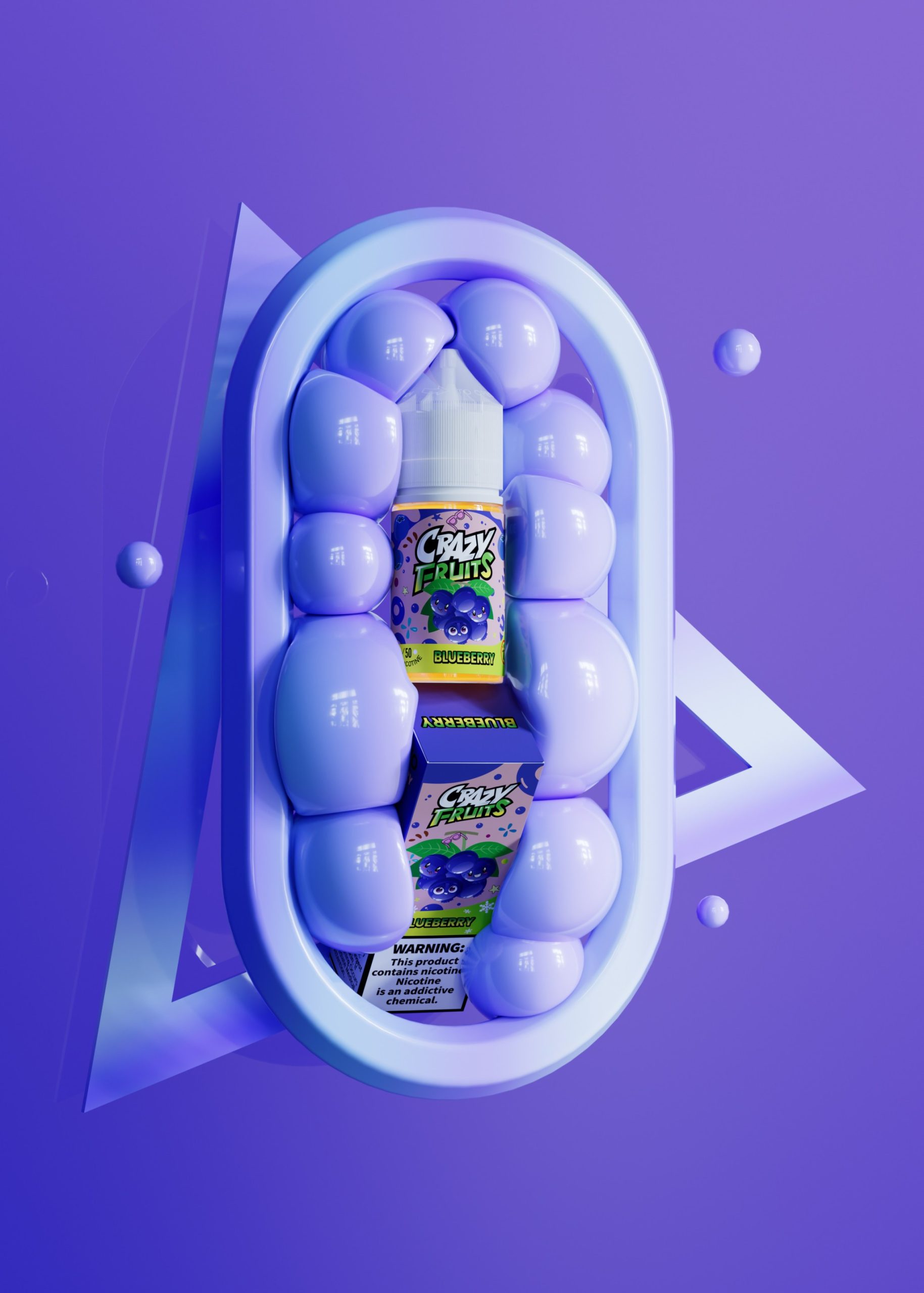 Tokyo Crazy Fruits- Blueberry 30ml (35/50mg) Tokyo Crazy Fruits- Blueberry 30ml (35/50mg)