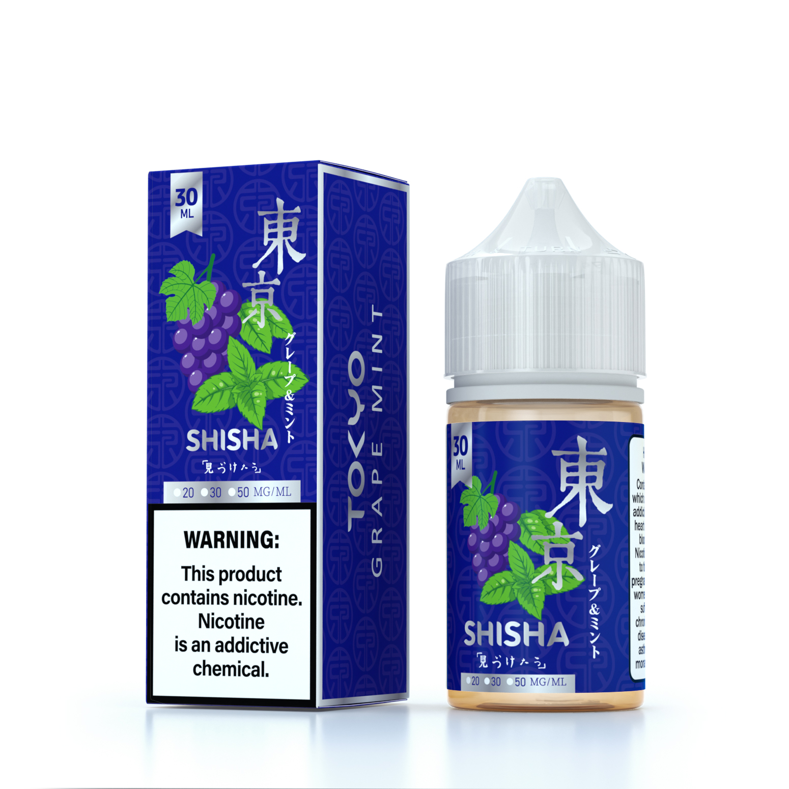 Tokyo Silver Shisha Series - Lemon Mint 30 ml (20/30/50mg) Tokyo Silver Shisha Series - Lemon Mint 30 ml (20/30/50mg)