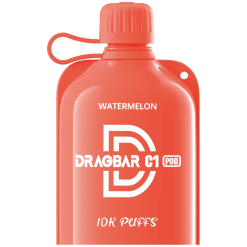 Dragbar C1 Disposable Pod- Watermelon (10000Puffs)
