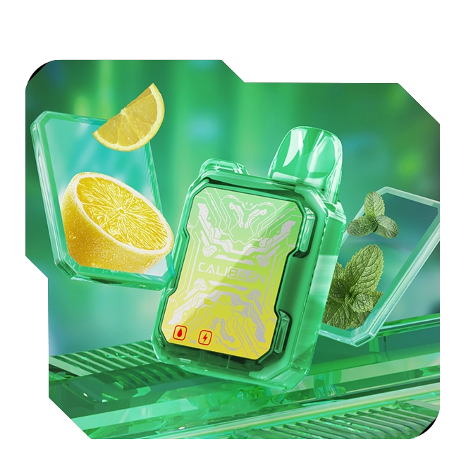 Caliburn Bar B6000 Disposable Pod-Lemon Mint Caliburn Bar B6000 Disposable Pod-Lemon Mint