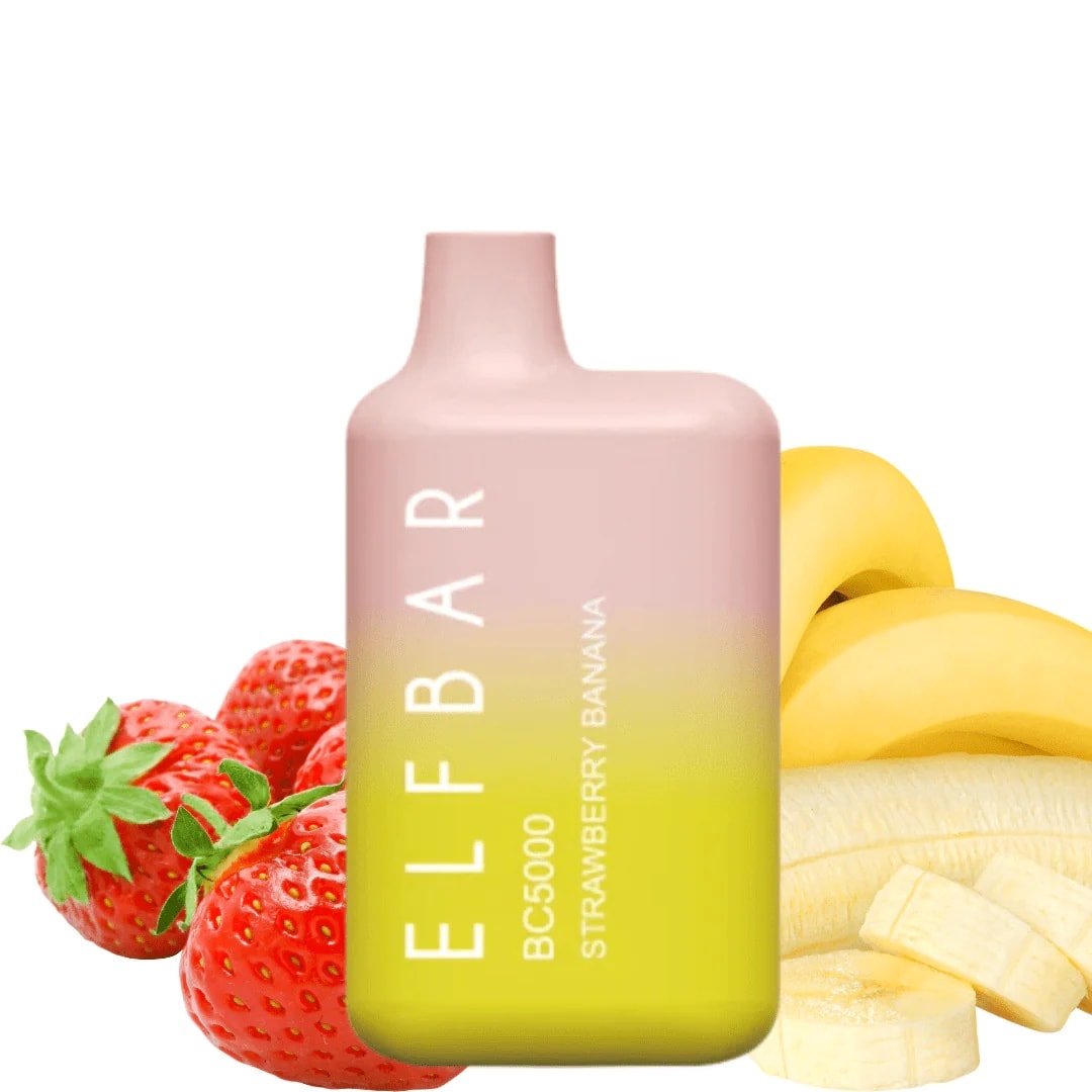 Strawberry-Banana-By-ELFBAR-BC5000-Disposable-Pod