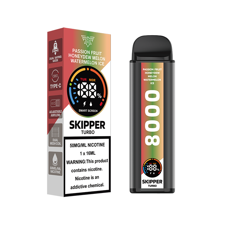 Passion fruit Honeydew Melon Watermelon Ice Skipper Turbo 2