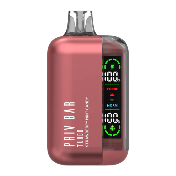 Smok Priv Bar Turbo Strawberry-Mint-Candy Smok Priv Bar Turbo Strawberry-Mint-Candy