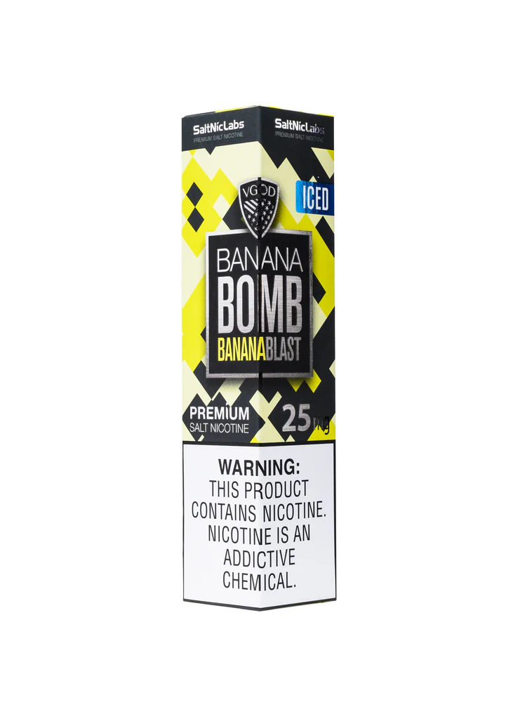 VGOD SaltNic – Banana Bomb Iced 30ml VGOD SaltNic – Banana Bomb Iced 30ml