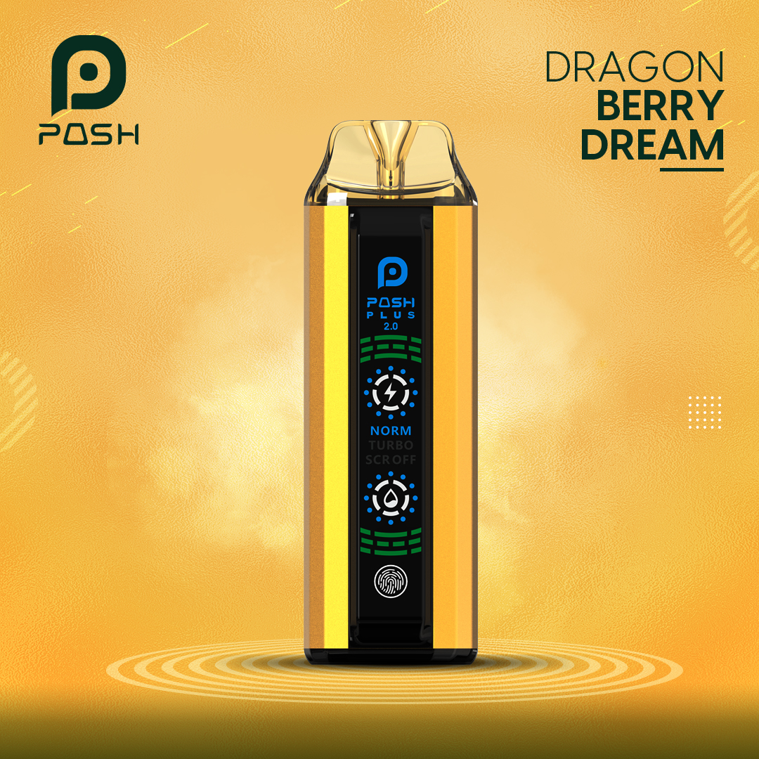 Posh Plus Dragon Berry Dream 20000 Puffs 50Mg Posh Plus Dragon Berry Dream 20000 Puffs 50Mg