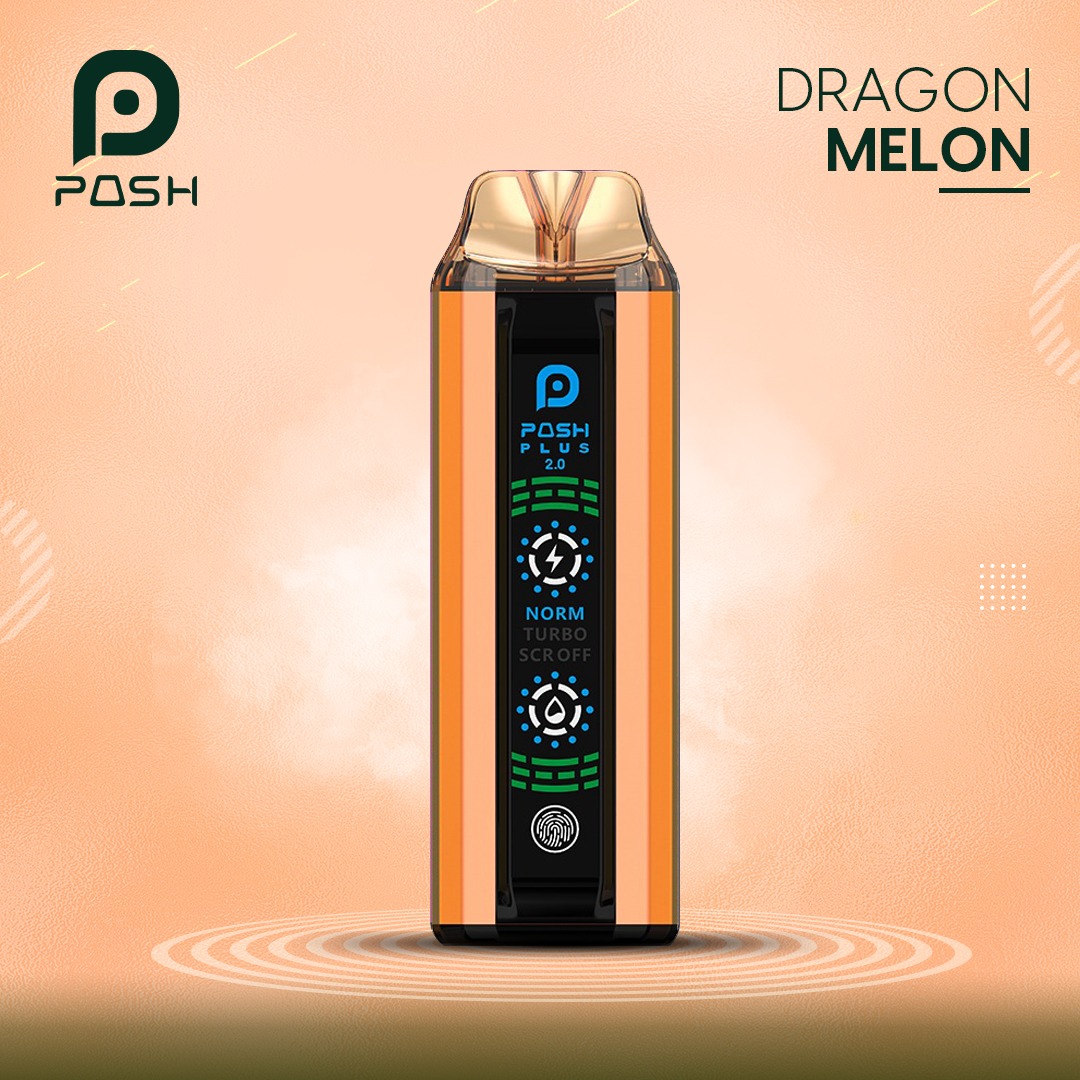 Posh Plus Dragon Melon 20000 Puffs 50Mg Posh Plus Dragon Melon 20000 Puffs 50Mg