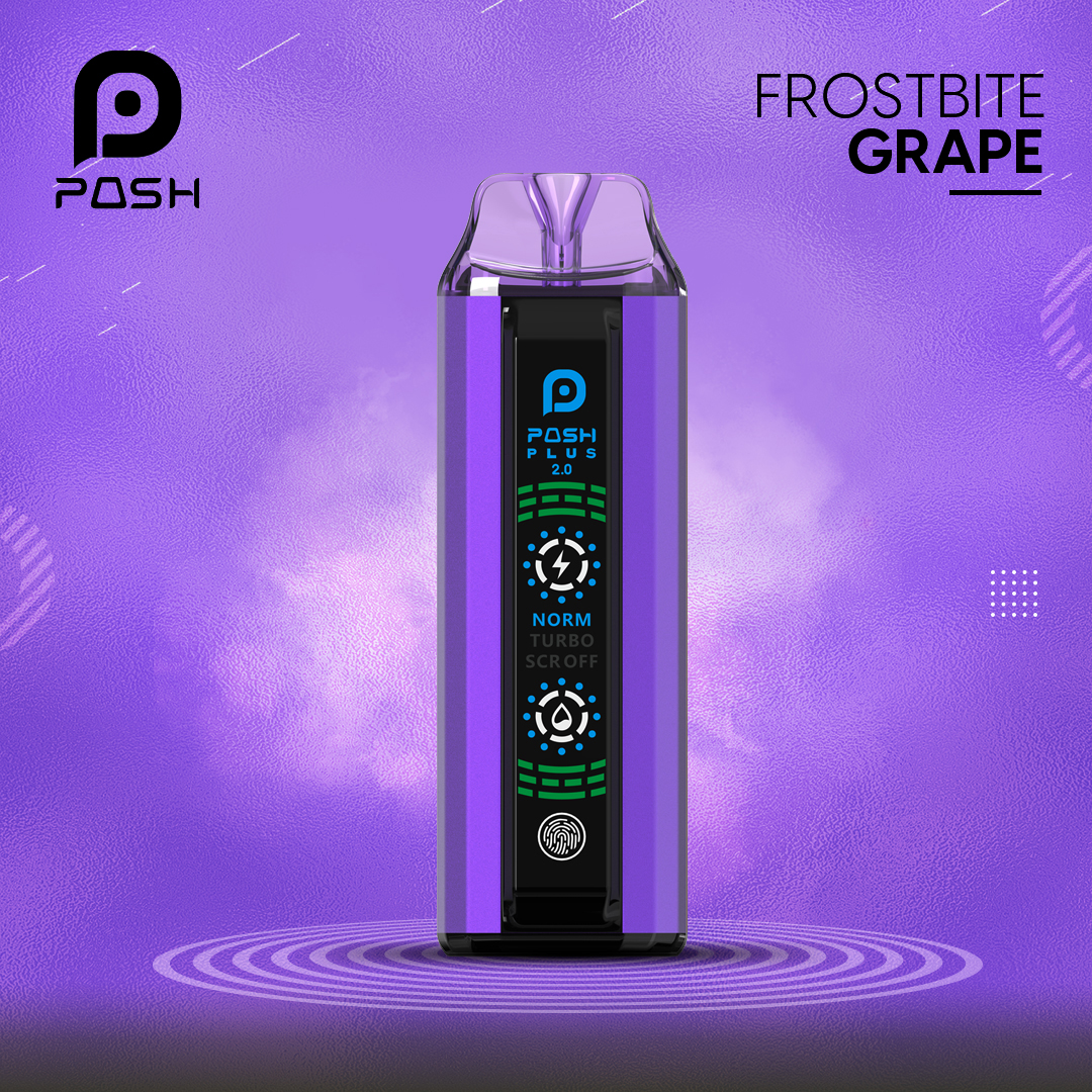 Posh Plus Frostbite Grape 20000 Puffs 50Mg Posh Plus Frostbite Grape 20000 Puffs 50Mg