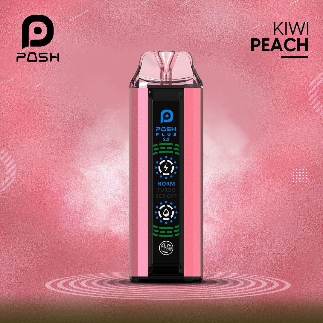 Posh Plus Kiwi Peach 20000 Puffs 50Mg Posh Plus Kiwi Peach 20000 Puffs 50Mg