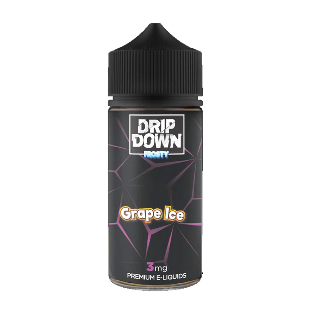 Drip Down ELiquids – Frosty Grape Ice 100ml (3, 6 mg) Drip Down ELiquids – Frosty Grape Ice 100ml (3, 6 mg)