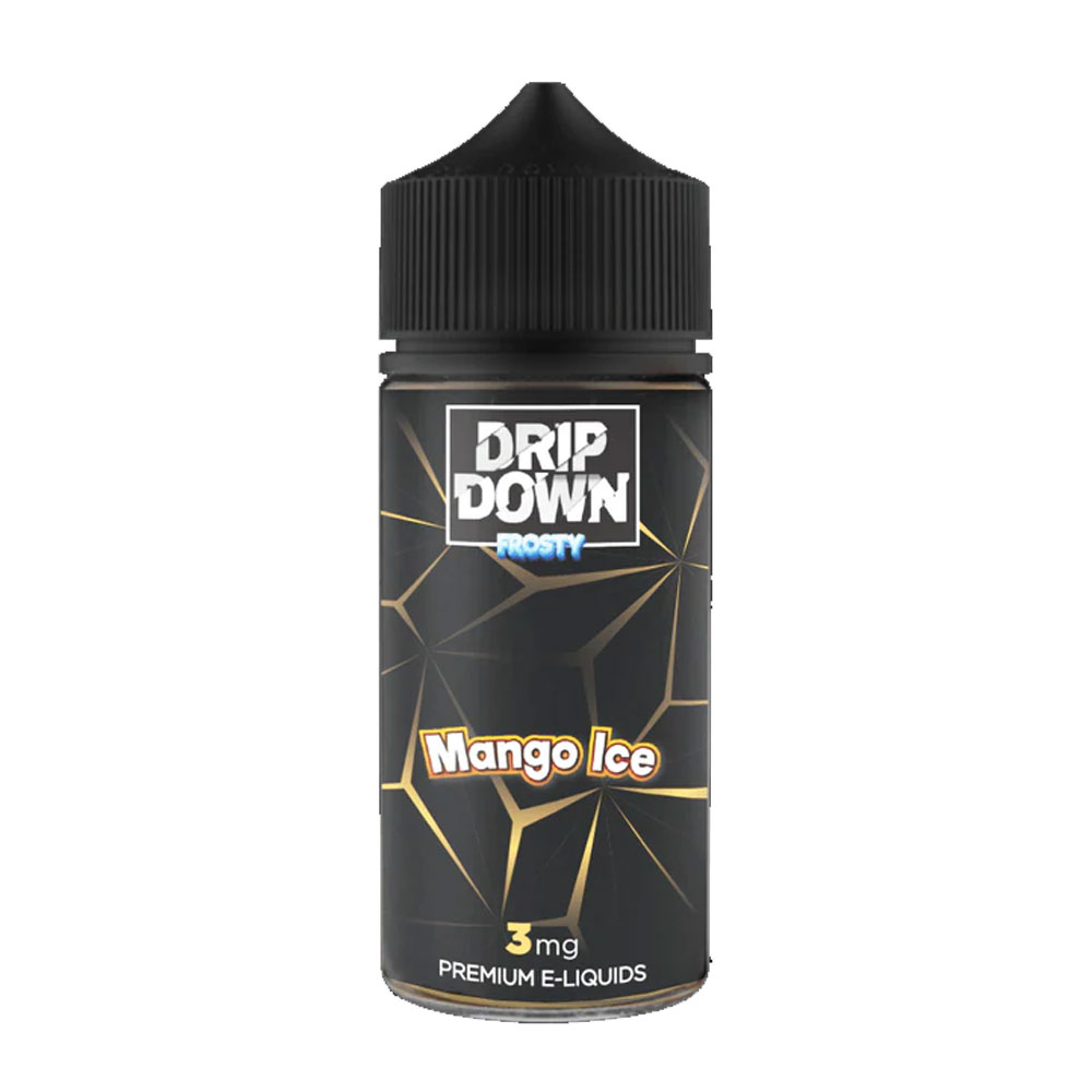 Drip Down ELiquids – Frosty Mango Ice 100ml (3, 6 mg) Drip Down ELiquids – Frosty Mango Ice 100ml (3, 6 mg)