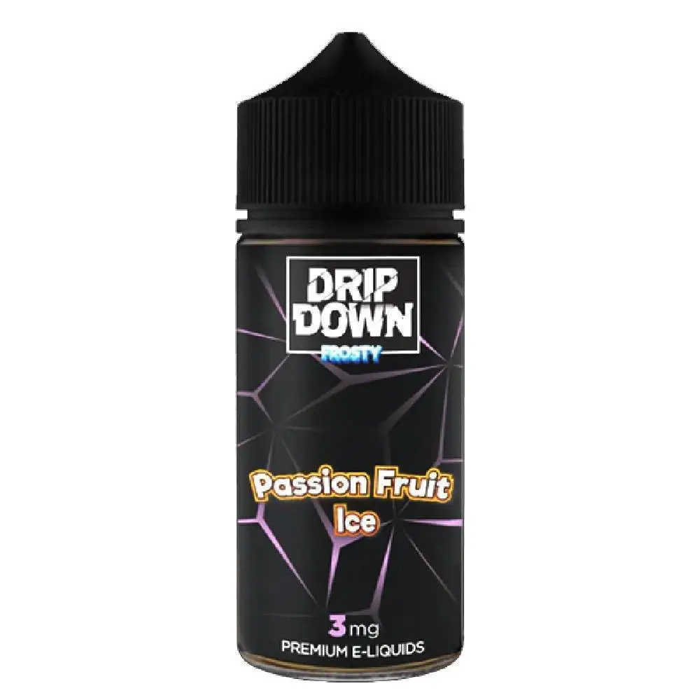 Drip Down ELiquids – Frosty Passion Fruit Ice 100ml (3, 6 mg) Drip Down ELiquids – Frosty Passion Fruit Ice 100ml (3, 6 mg)
