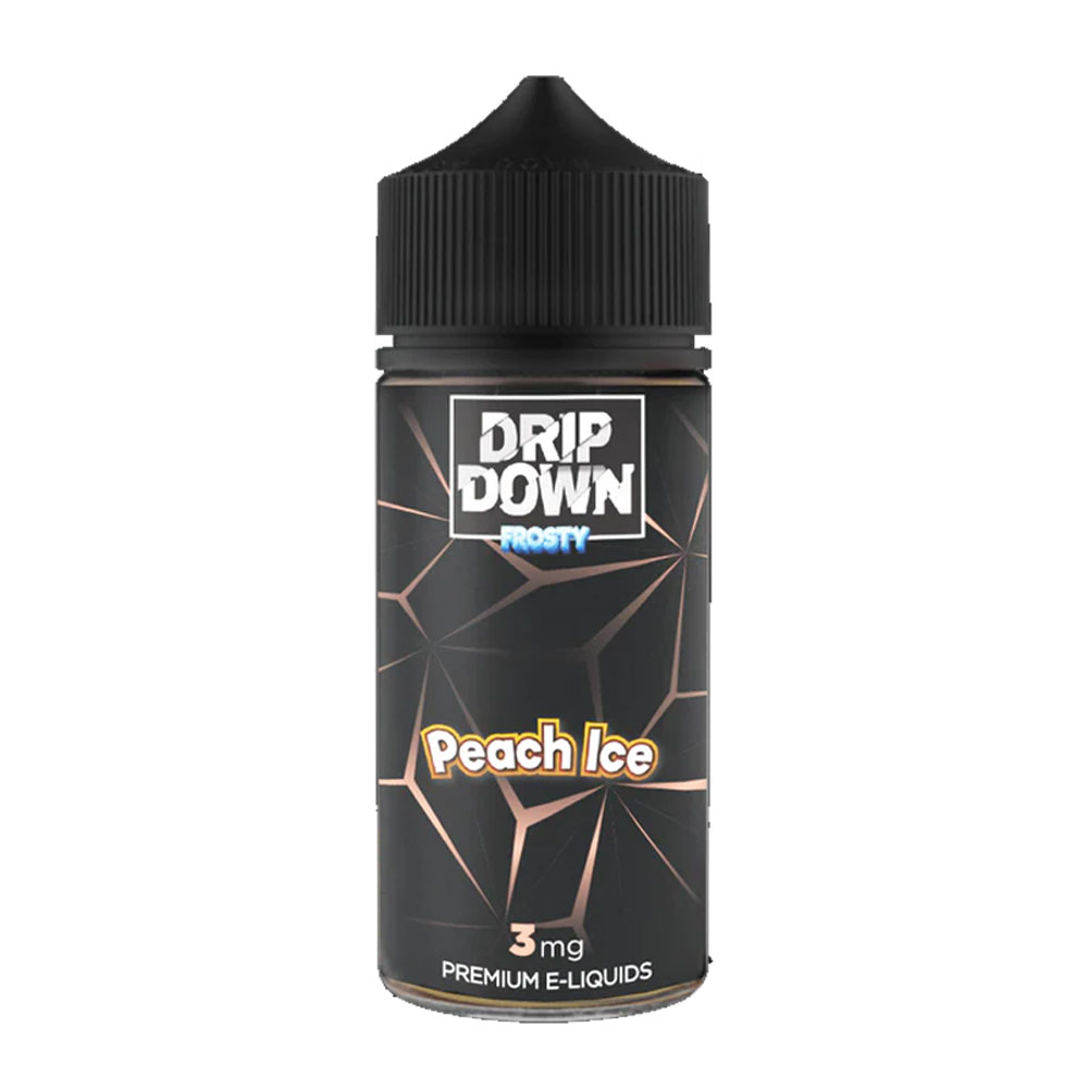 Drip Down ELiquids – Frosty Peach Ice 100ml (3, 6 mg) Drip Down ELiquids – Frosty Peach Ice 100ml (3, 6 mg)