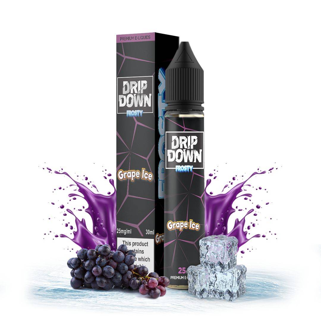 Drip Down Salt – Frosty Grape Ice 30ml (25, 50mg) Drip Down Salt – Frosty Grape Ice 30ml (25, 50mg)