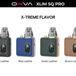 Oxva Xlim SQ Pro Pod Kit Leather Edition Colors