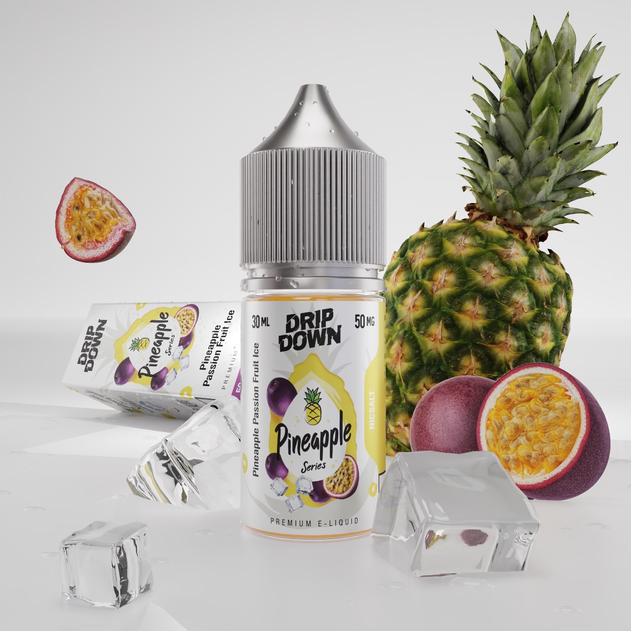 Drip Down Pineapple Series- Pineapple Passionfruit Ice 30ml (30, 50mg) Drip Down Pineapple Series- Pineapple Passionfruit Ice 30ml (30, 50mg)
