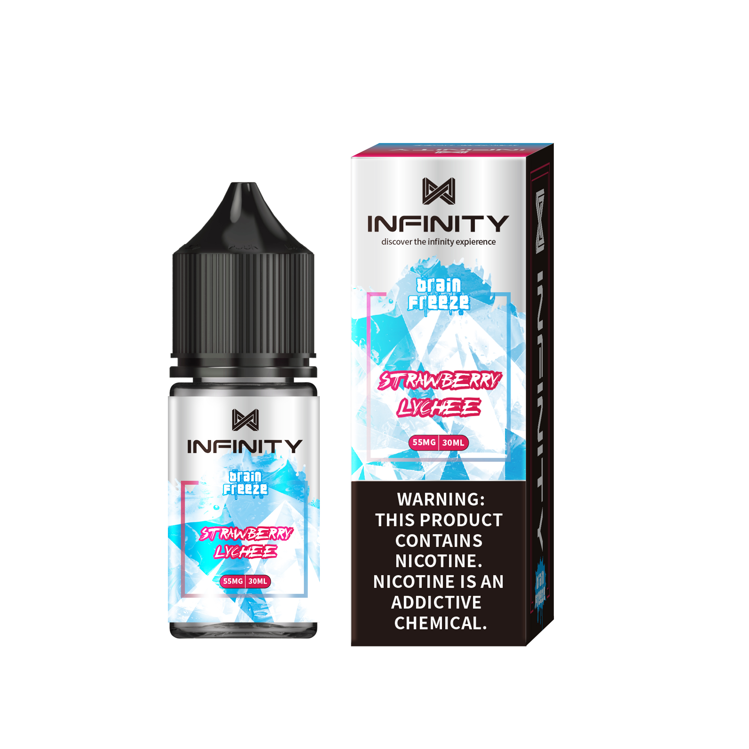 Infinity Brain Freeze– Strawberry Lychee 30ml (30, 55mg) 2 Infinity Brain Freeze– Strawberry Lychee 30ml (30, 55mg) 2