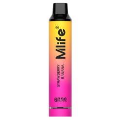 Mlife Disposable Vape –strawberry-banana