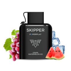 Skipper Powerplay - Grape Watermelon Ice Disposable Pod (16000 Puff) (50Mg)